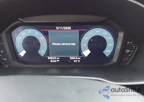 2022 Audi Q3 Premium Plus 40 Tfsi Quattro Tiptronic z USA, uszkodzony, nr VIN WA1BUCF30N1148225